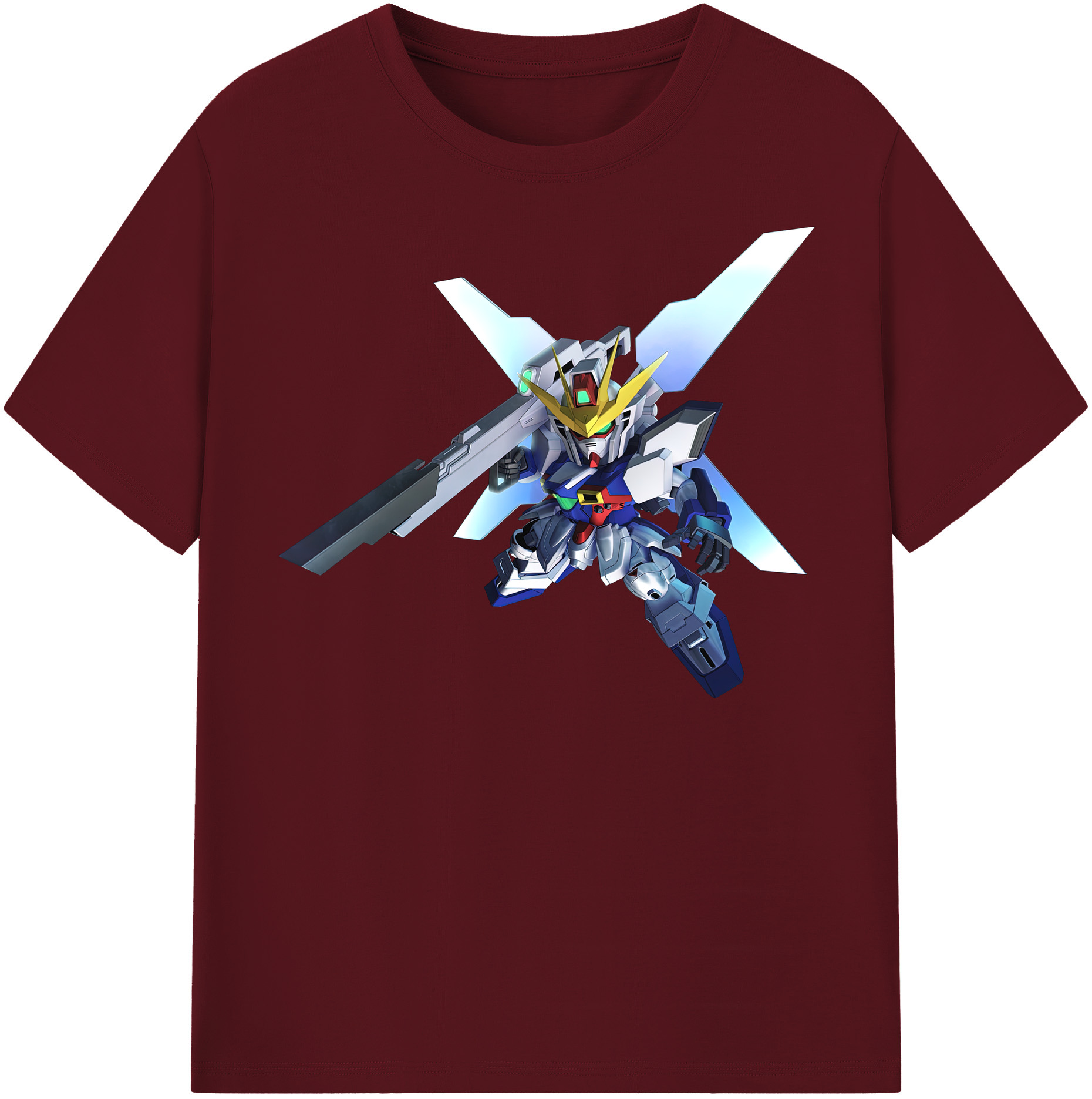 （画像用） 機動戦士ガンダム Mobile Suit Gundam 綿100％半袖Tシャツ（フロントプリント）